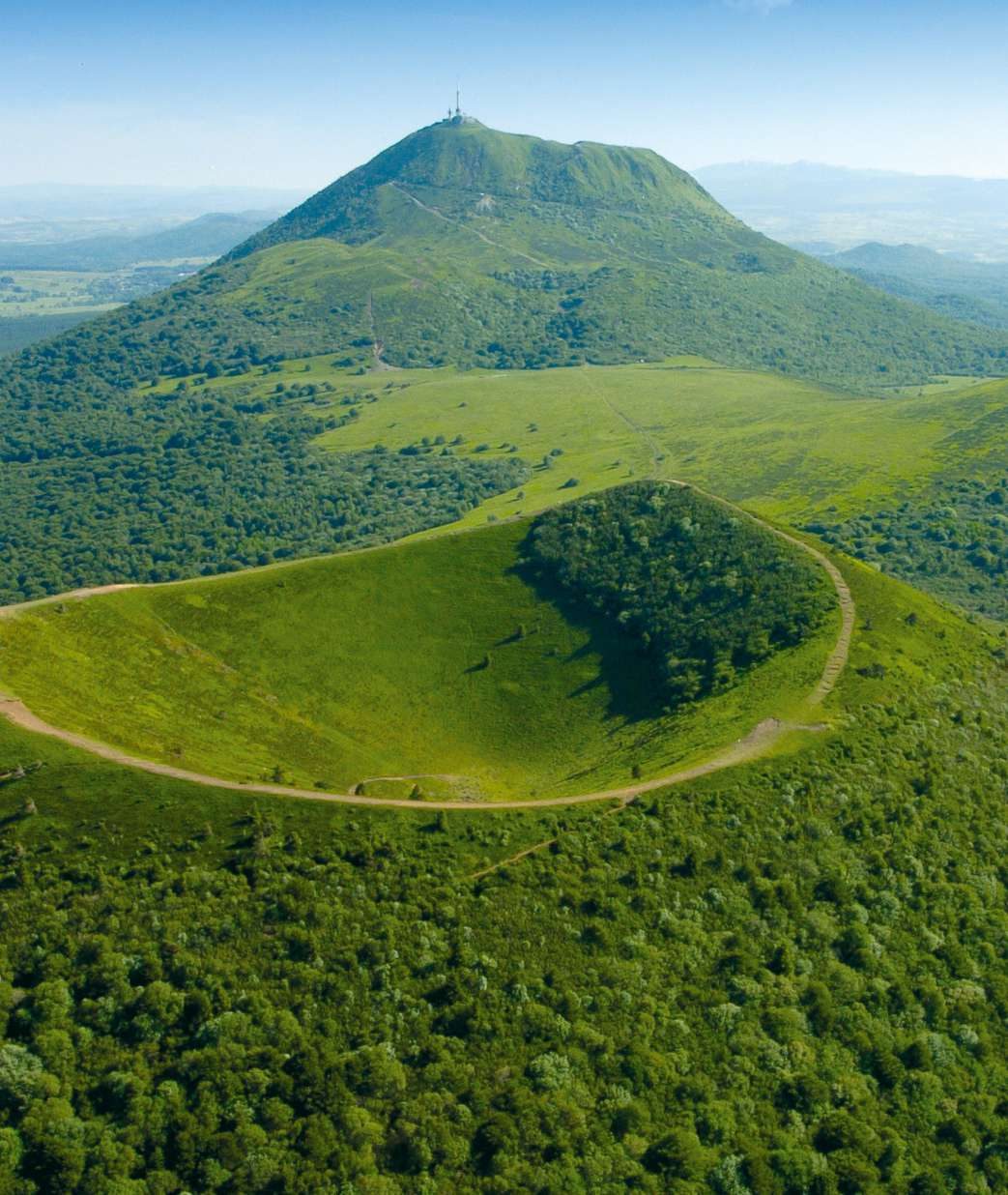 Volvic volcano